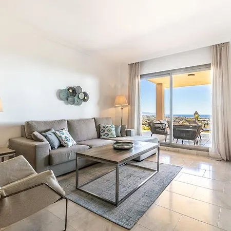 Sea Views And Garden In Hacienda Cifuentes Appartement Estepona
